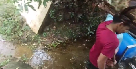 കനത്ത മഴ: ചാവശ്ശേരിയിൽ മണ്ണിടിച്ചിൽ