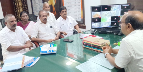 തലശേരി ജനറലാശുപത്രി സൂപ്രണ്ടിനെ കോൺഗ്രസ് ഉപരോധിച്ചു