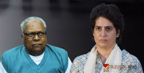 'കേരളത്തിനും രാഷ്ട്രത്തിനും വി എസ് നൽകിയ സംഭാവനകൾ എന്നും ഓർമ്മിക്കപ്പെടും' -പ്രിയങ്ക ഗാന്ധി