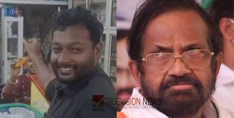 പാലോട് രവിയുടെ രാജിക്ക് പിന്നാലെ മധുരവിതരണം; യൂത്ത് കോണ്‍ഗ്രസ് നേതാവിനെതിരെ നടപടി