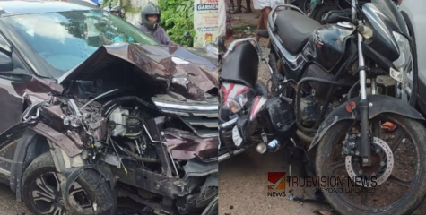 തിരുവനന്തപുരത്ത് മദ്യപിച്ച് പൊലീസുകാരന്‍ ഓടിച്ച കാറിടിച്ച് ദമ്പതികള്‍ക്ക് ഗുരുതര പരിക്ക്; രണ്ട് പേർ കസ്റ്റഡിയിൽ 