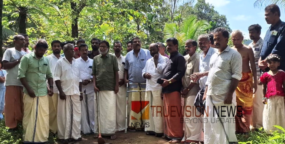 നാടിൻ്റെ ആവശ്യം; ചേലാലക്കാവ് ക്ഷേത്ര പാലത്തിന്റെ പ്രവൃത്തി ഉദ്ഘാടനം ചെയ്തു