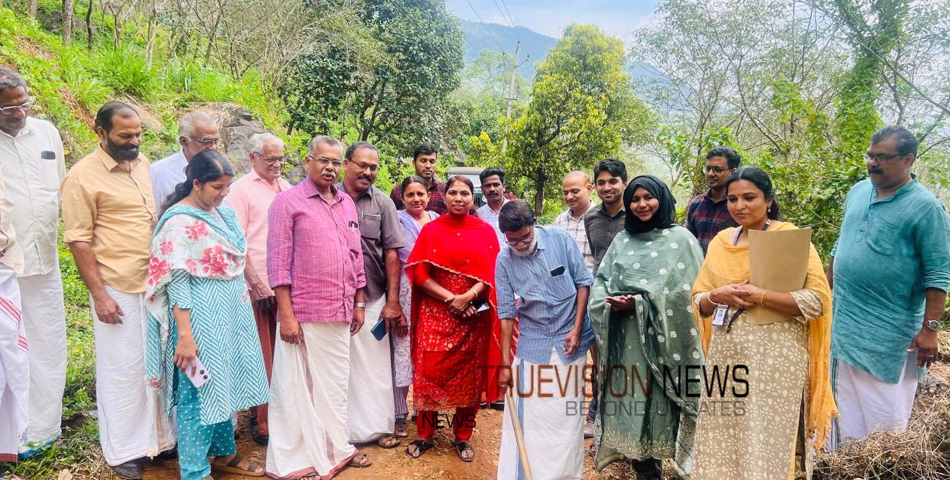 വികസന മലയോരത്തും ; കണ്ടിവാതുക്കൽ - മാക്കൂൽ - കുട്ടക്കെട്ട് റോഡിൻ്റെ പ്രവൃത്തി തുടങ്ങി