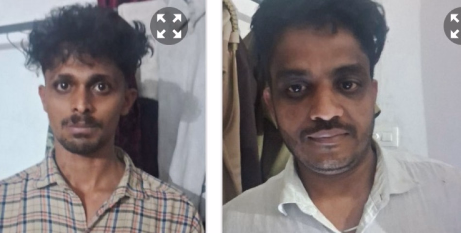 കൂട്ടുപുഴയിൽ എംഡിയുമായി രണ്ട് യുവാക്കൾ പിടിയിൽ.