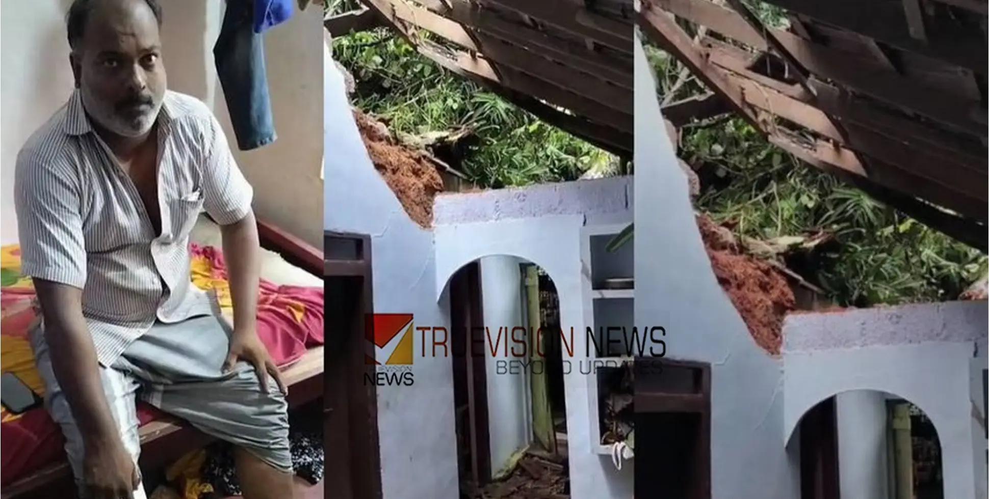 കോഴിക്കോട് വീടിന് മുകളിലേക്ക് ആല്‍മരം വീണ് നാലുപേര്‍ക്ക് പരിക്ക്; രണ്ടുപേരുടെ നില ഗുരുതരം 
