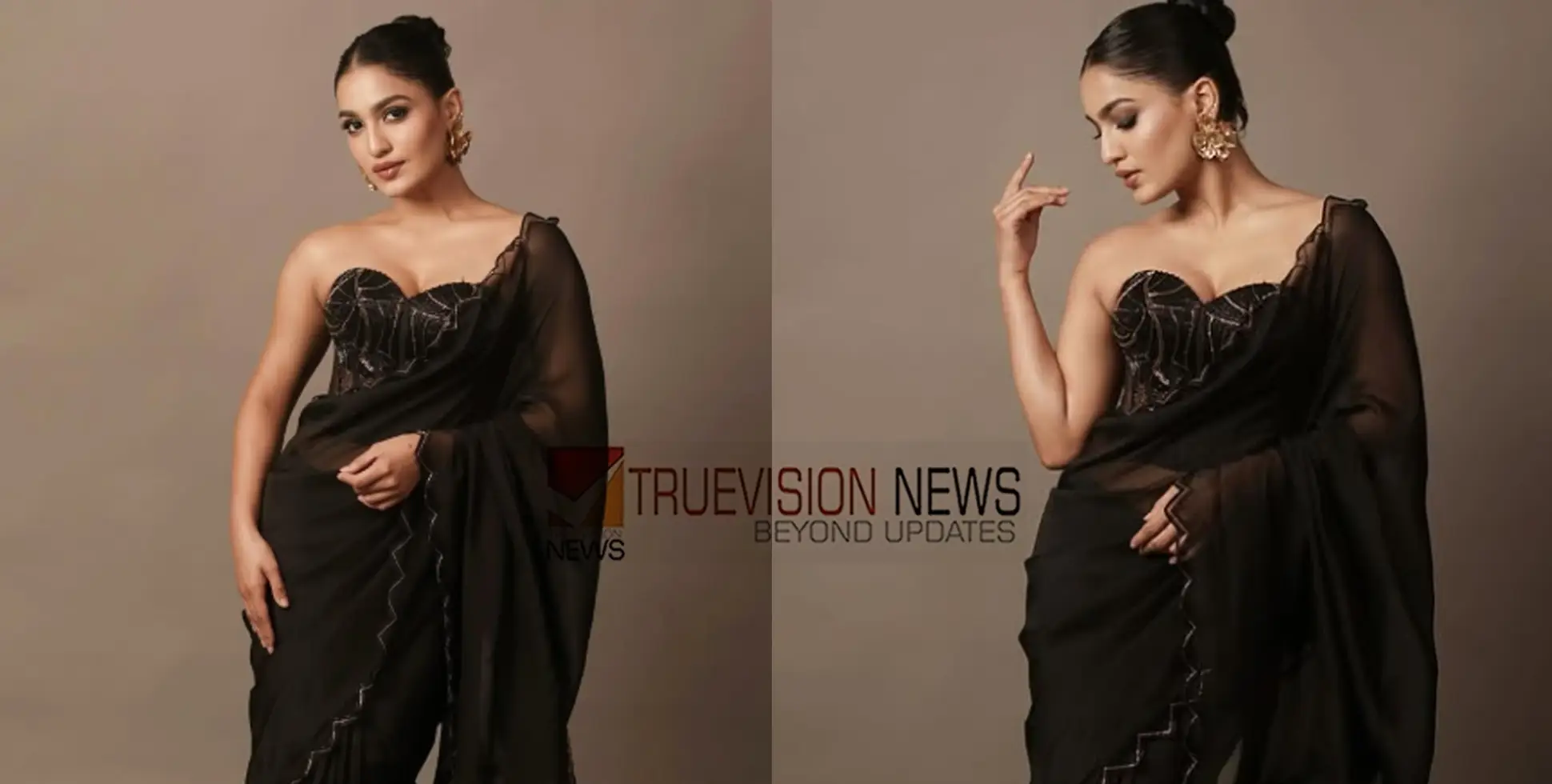 സാരിയഴകില്‍ സാനിയ; സിമ്പിള്‍ ലുക്കില്‍ അതിസുന്ദരിയായി താരം
